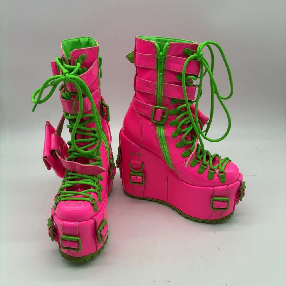 Club Exx Bounty Traitor Rave Boots - Picture 4 of 6